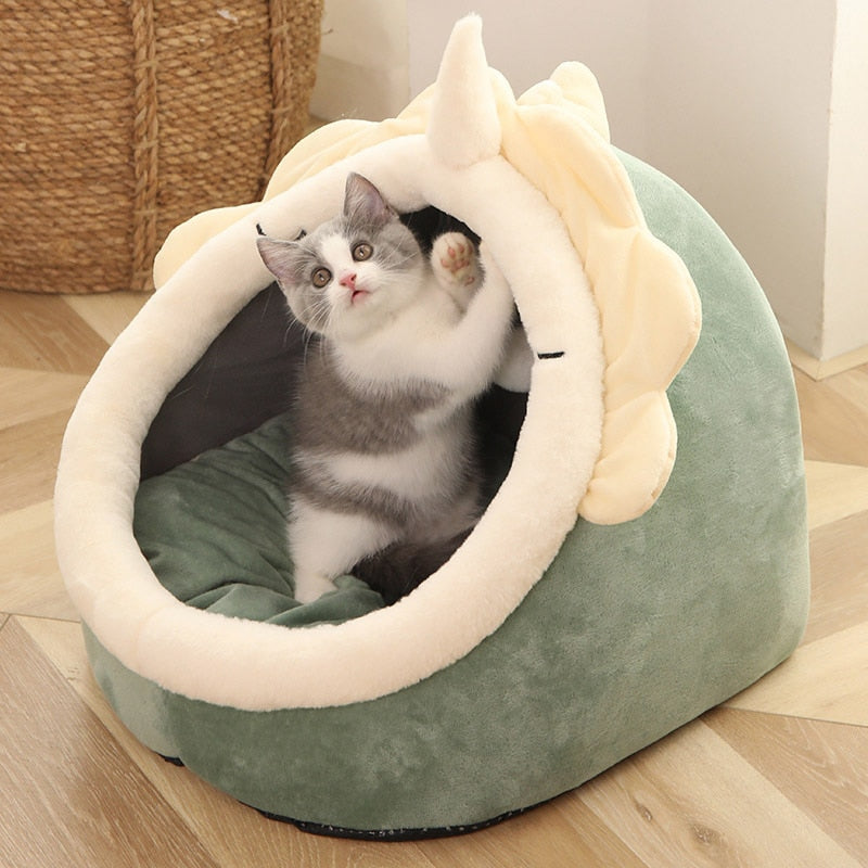 Cama de Gato Lavável em Formato de Cesta