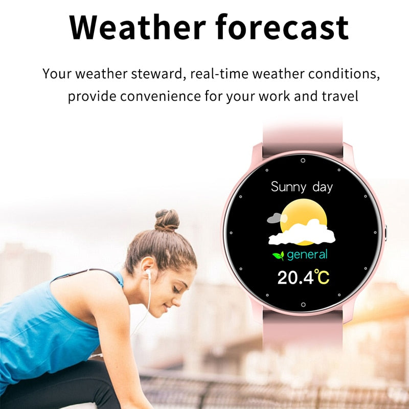 Smartwatch Fitness a prova d'água para Android e IOS.